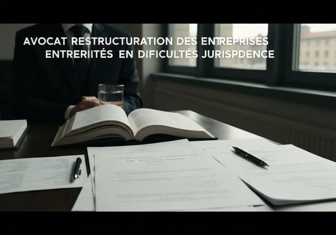 Avocat Restructuration des Entreprises en Difficultés Jurisprudence : Expertise et Solutions