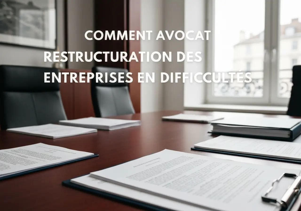 Comment un avocat peut aider à la restructuration des entreprises en difficulté en 2026