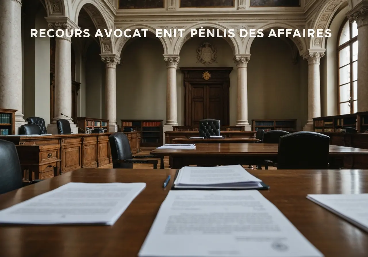 Recours Avocat en Droit Pénal des Affaires : Expertise et Stratégies Efficaces